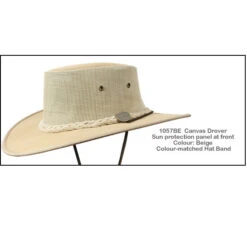 Alternative view of Barmah Drover Hiking Hat